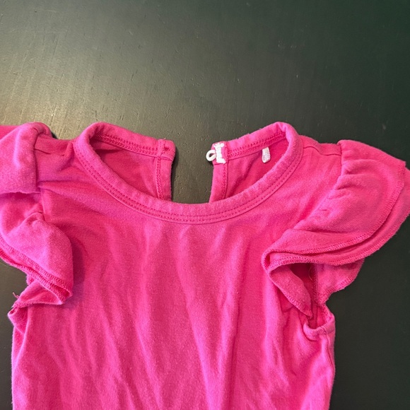 Pink Ruffled Kids Dress - Picture 3 of 5